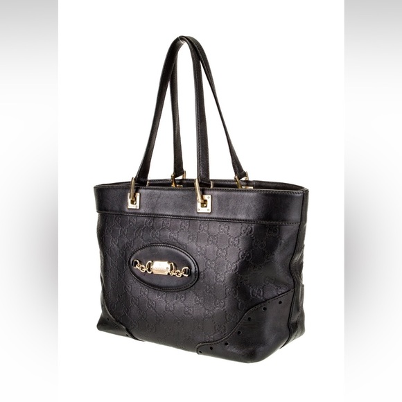 Gucci Black Leather Handbag - Picture 2 of 13